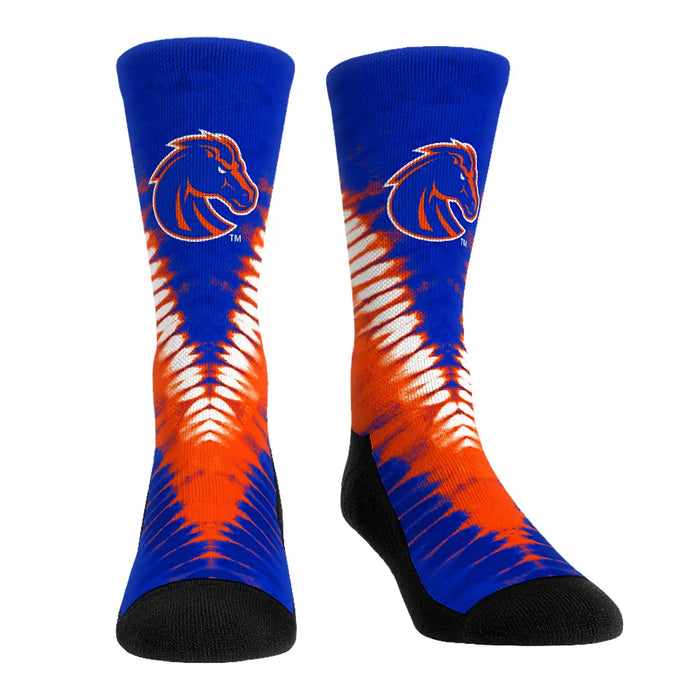 Boise State Broncos - V Shape Tie Dye by Rock 'Em Socks