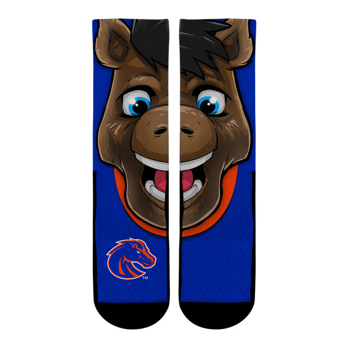 Boise State Broncos - Buster Mascot by Rock 'Em Socks