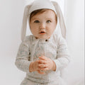 bonnet hat with ears | Ivory by Finn + Emma