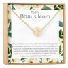 Bonus Mom Compass Pendant Necklace