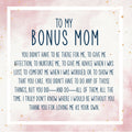 Bonus Mom Double Circle Necklace Spa Gift Box Set by Dear Ava