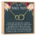 Bonus Mom Double Circles Necklace by Dear Ava