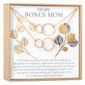 Bonus Mom Double Circles Necklace Set by Dear Ava