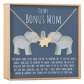 Bonus Mom Elephant Pendant Necklace by Dear Ava