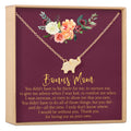 Bonus Mom Elephant Pendant Necklace by Dear Ava