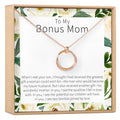 Bonus Mom Linked Circles Necklace by Dear Ava
