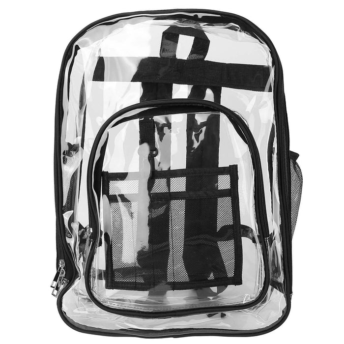 Book Bag Waterproof PVC Clear Backpack 5.3Gal with Reinforced Strap by DailySale