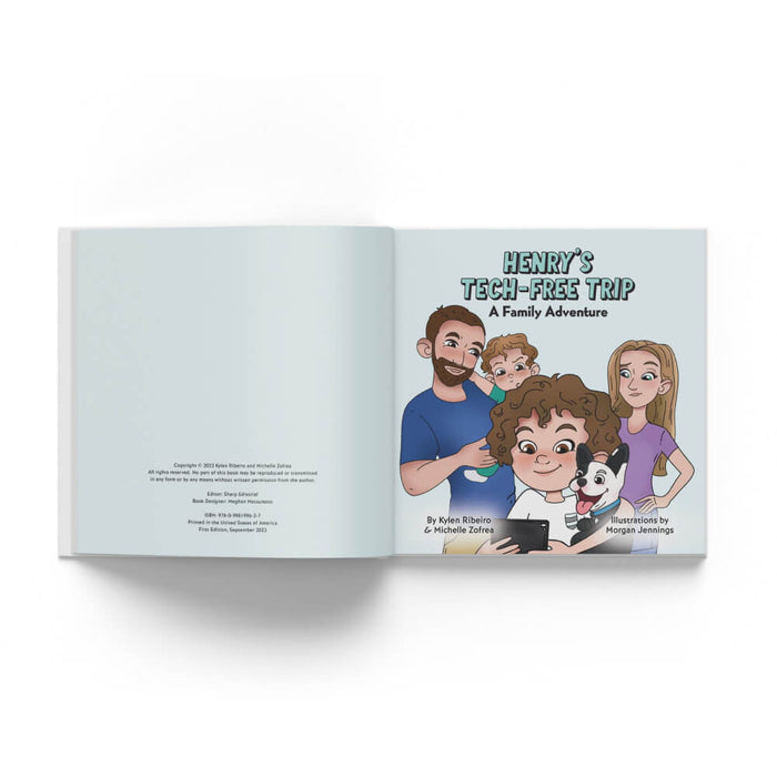 Henry’s Tech-Free Trip – Children’s Book by DefenderShield