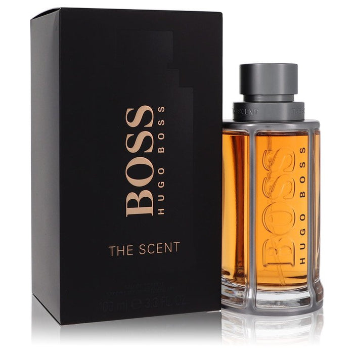 Boss The Scent by Hugo Boss Eau De Toilette Spray 3.3 oz for Men by Avera Group