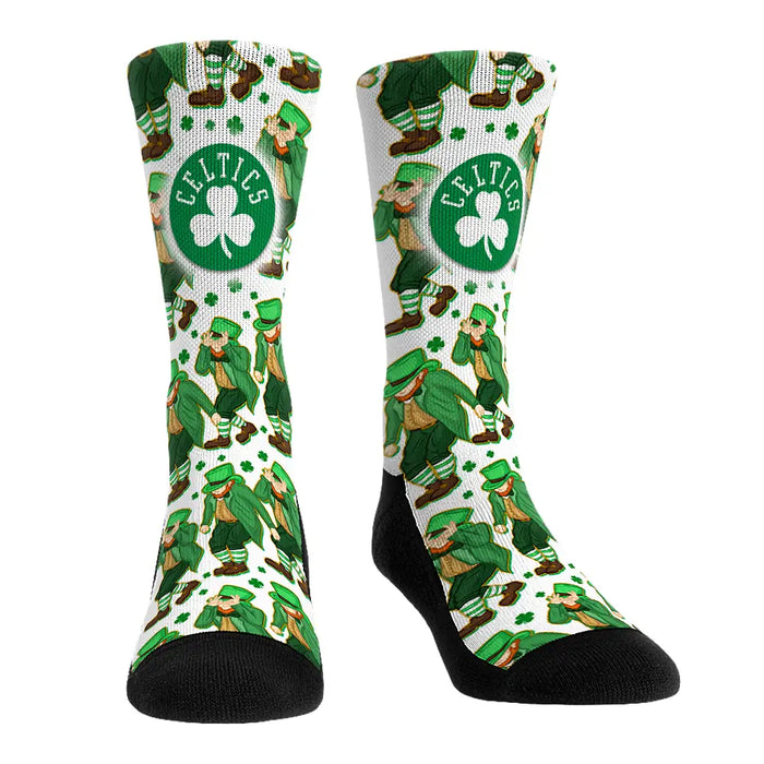 Boston Celtics - Leprechaun Griddy by Rock 'Em Socks