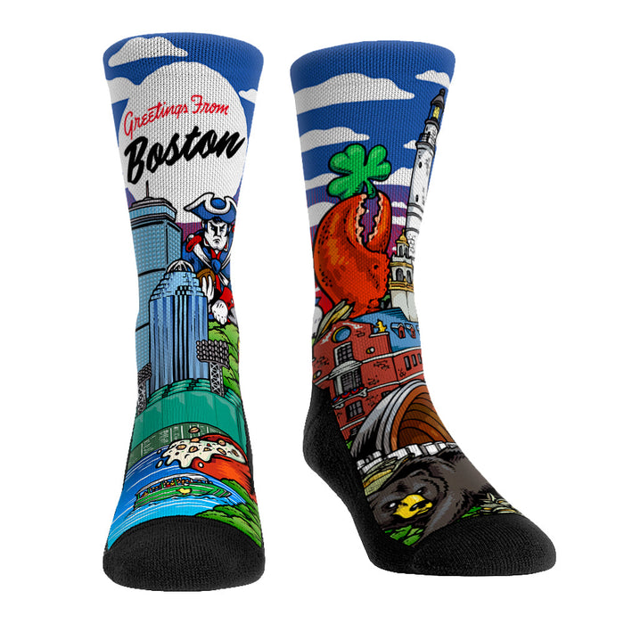 Greetings From Boston by Rock 'Em Socks