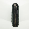 Bottega Black Intrecciato Weave Wallet #1443 by Bolt Boutique