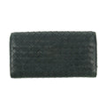 Bottega Veneta Intrecciato Black Long Wallet #4615 by Bolt Boutique