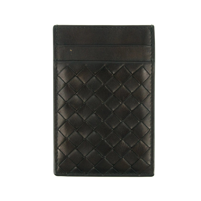 Bottega Veneta Intrecciato Black Money Clip Wallet #2857 by Bolt Boutique