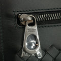 Bottega Veneta Intrecciato Black Zip Around Breifcase Bag #2866 by Bolt Boutique
