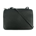 Bottega Veneta Intrecciato Black Zip Around Breifcase Bag #2866 by Bolt Boutique