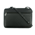 Bottega Veneta Intrecciato Black Zip Around Breifcase Bag #2866 by Bolt Boutique
