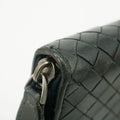 Bottega Veneta Intrecciato Black Zip Around Wallet -SKU #3086 by Bolt Boutique