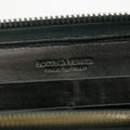 Bottega Veneta Intrecciato Black Zip Around Wallet -SKU #3086 by Bolt Boutique