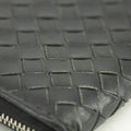 Bottega Veneta Intrecciato Black Zip Coin Pouch #3708 by Bolt Boutique