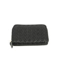 Bottega Veneta Intrecciato Black Zip Coin Pouch #3708 by Bolt Boutique