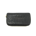 Bottega Veneta Intrecciato Black Zippy Long Wallet #3944 by Bolt Boutique