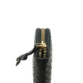 Bottega Veneta Intrecciato Black Zippy Long Wallet #3944 by Bolt Boutique