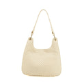 Bottega Veneta Intrecciato Cream Shoulder Bag #3064 by Bolt Boutique