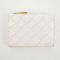 Bottega Veneta Intrecciato Leather Compact Wallet #2633 by Bolt Boutique