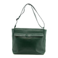 Bottega Veneta Intrecciato Quilted Green Messenger Bag #3646 by Bolt Boutique