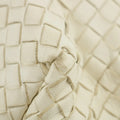 Bottega Veneta Intrecciato Quilted Nappa Flap Shoulder Bag White #3649 by Bolt Boutique