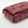 Bottega Veneta Padded Cassette Maxi Intrecciato Leather Shoulder Bag Bordeaux #2524 by Bolt Boutique