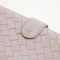 Bottega Veneta Pink Quilted Bifold Long Wallet #3999 by Bolt Boutique