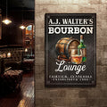 Bourbon Lounge Sign by Tailored Canvases