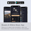 Bowers & Wilkins Pi7 S2 In-Ear True Wireless Earphones (Refurbished) by DailySale