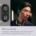 Bowers & Wilkins Pi7 S2 In-Ear True Wireless Earphones (Refurbished) by DailySale