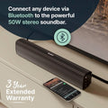 Bowfell Majority Sound Bar 2.0 Bluetooth TV Sound Bar (Refurbished) by DailySale
