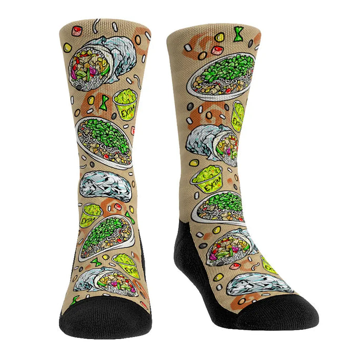 Bowls & Burritos by Rock 'Em Socks