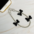 Bows And Beads Phone Wrist Lanyard by Ellisonyoung.com