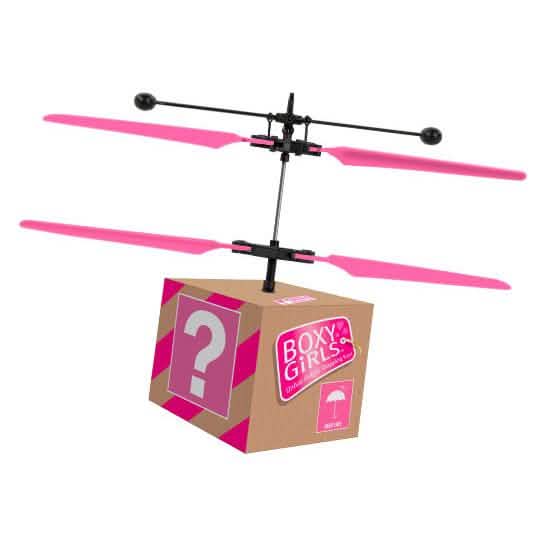 Boxy Girl Mystery Box IR UFO Ball Helicopter by DailySale