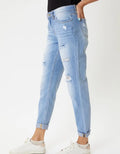 Boyfriend Distressed Jean by Boutique 23