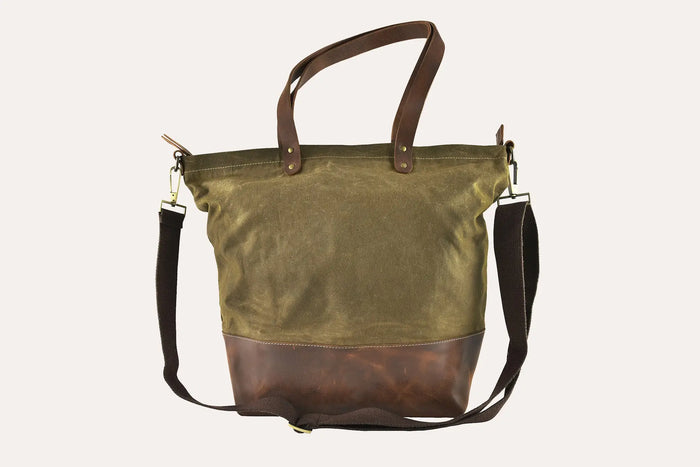 Boyfriend Tote Canvas by Kiko Leather