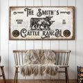 Branded Cattle Ranch Sign IV by Tailored Canvases
