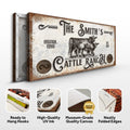 Branded Cattle Ranch Sign IV by Tailored Canvases