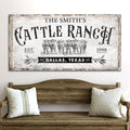 Branded Cattle Ranch Sign VI by Tailored Canvases