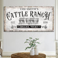 Branded Cattle Ranch Sign VI by Tailored Canvases