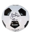 Brandi Chastain Signed Franklin Soccer Ball Inscribed "2x WC Champs" (Schwartz)