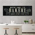 Breads, Cakes, Cookies, Confections Bakery Sign by Tailored Canvases