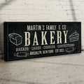 Breads, Cakes, Cookies, Confections Bakery Sign by Tailored Canvases