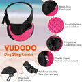 Breathable Mesh Travel Safe Sling Bag Carrier for Pets by DailySale